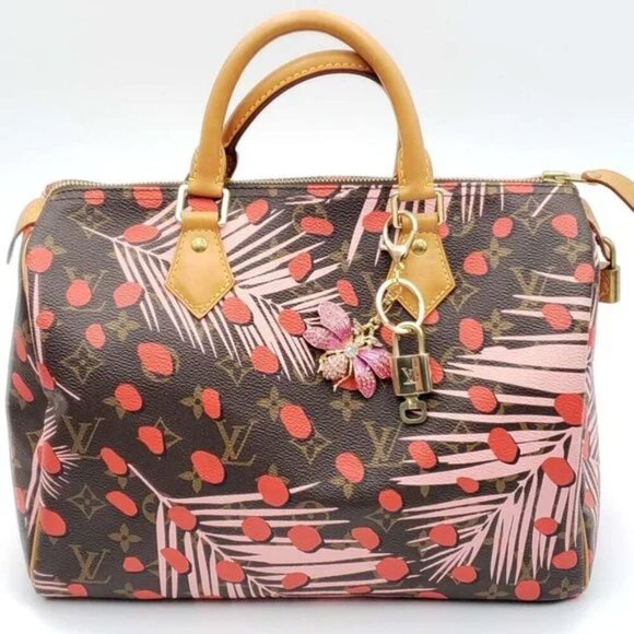 100% Auth Louis Vuitton Lock & Key with unbranded Bagcharm, Keycharm, Keychain - Picture 9 of 9